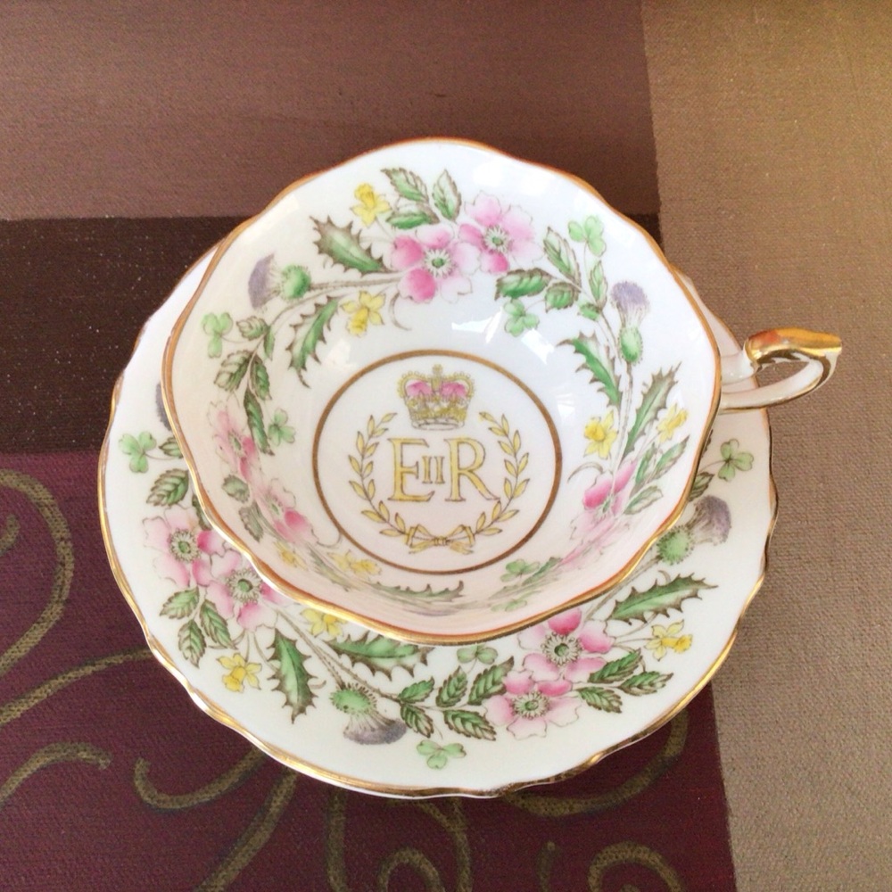 Paragon Queen Elizabeth II Coronation Tea Cup And Saucer
